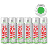 6X WRX Fluorescent Garden Green Spray Paint 400ml Spray Paint